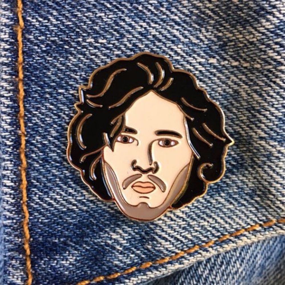 Jon Snow Enamel Pin